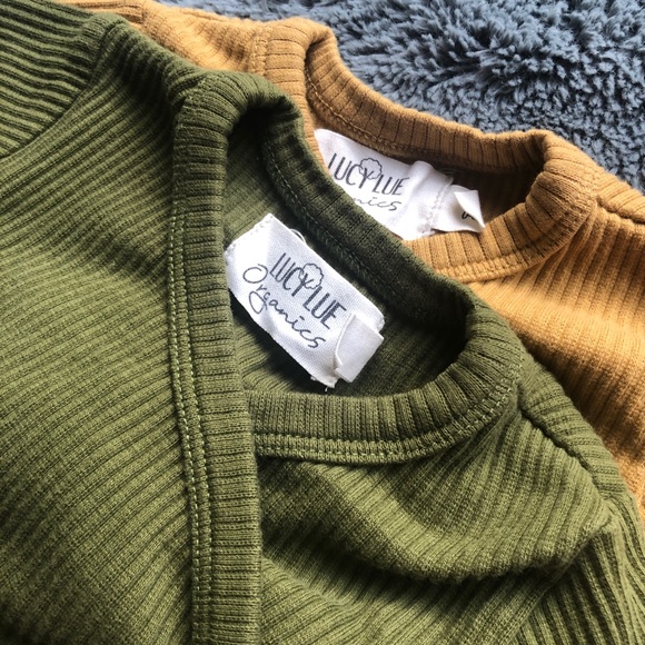 Set of  Lucie Lue organic kimono knotted gowns - Picture 2 of 8